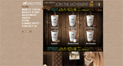 Desktop Screenshot of marleycoffeestores.com